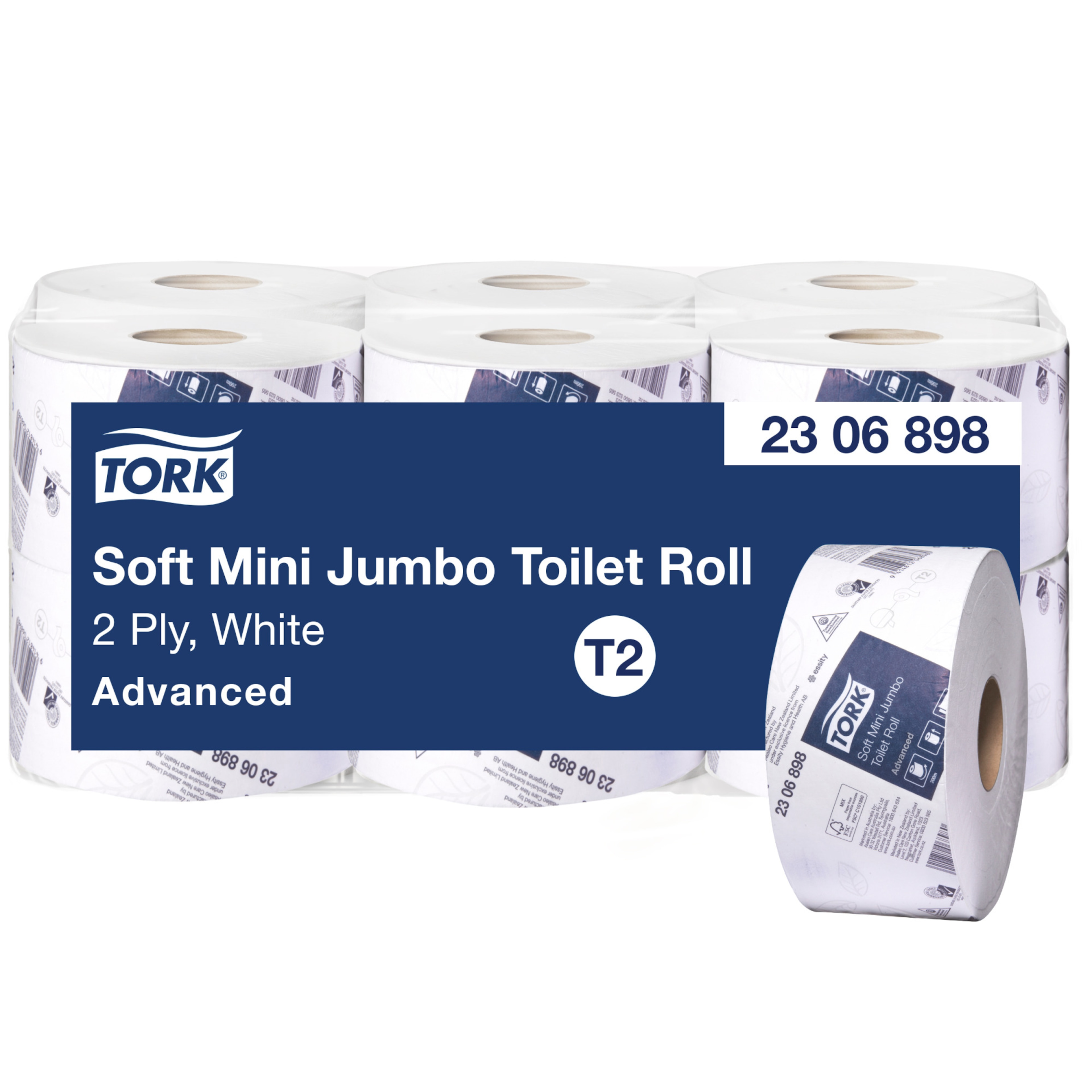 Tork Soft Mini Jumbo Toilet Roll