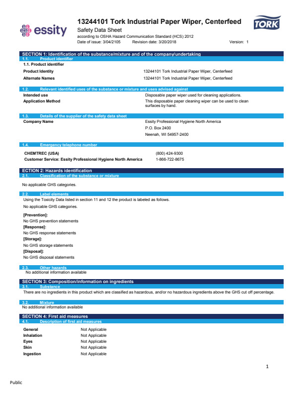 Safety Data Sheet