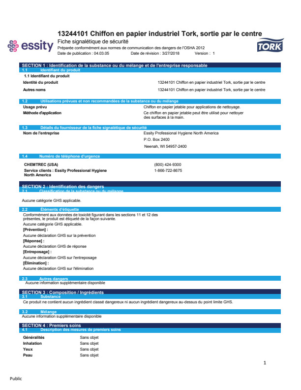Safety Data Sheet