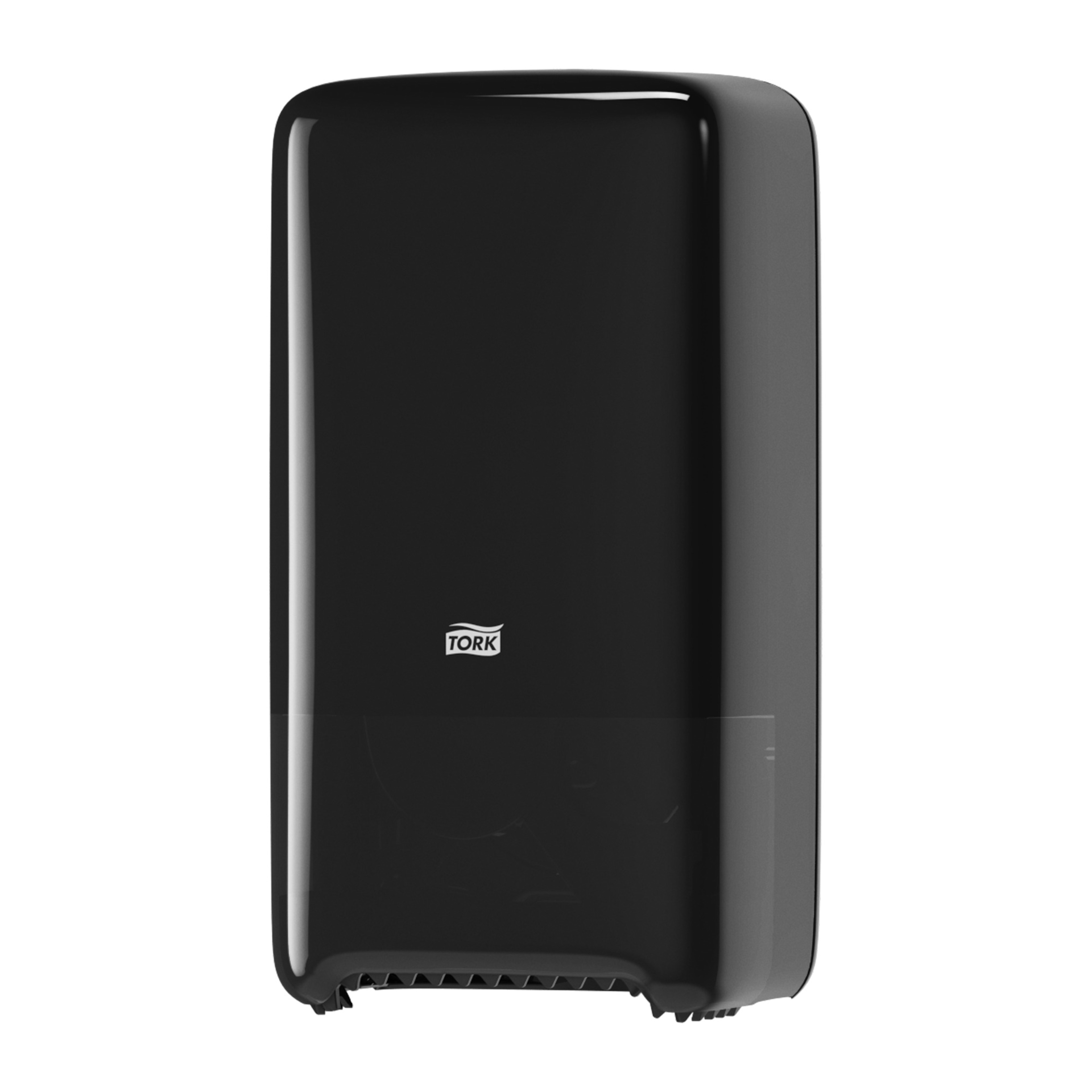 Tork Twin Mid-size Toilet Paper Roll Dispenser Black T6