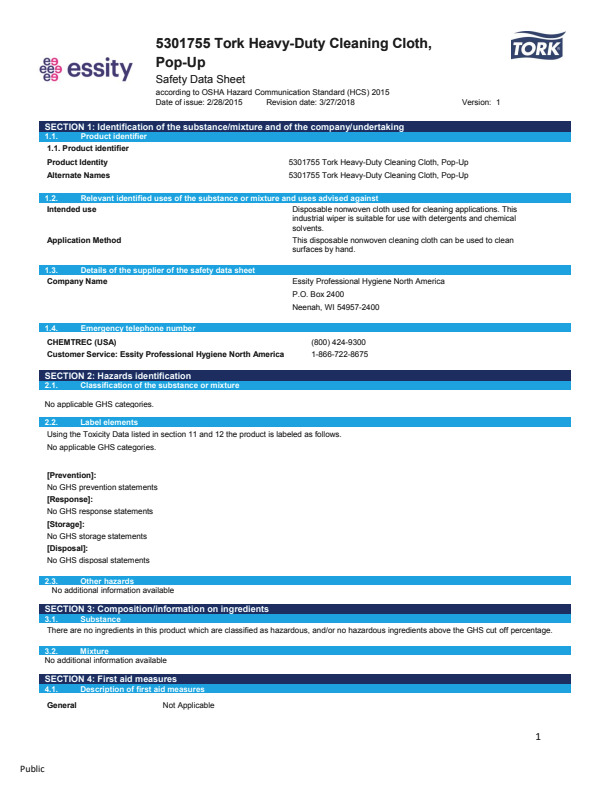 Safety Data Sheet