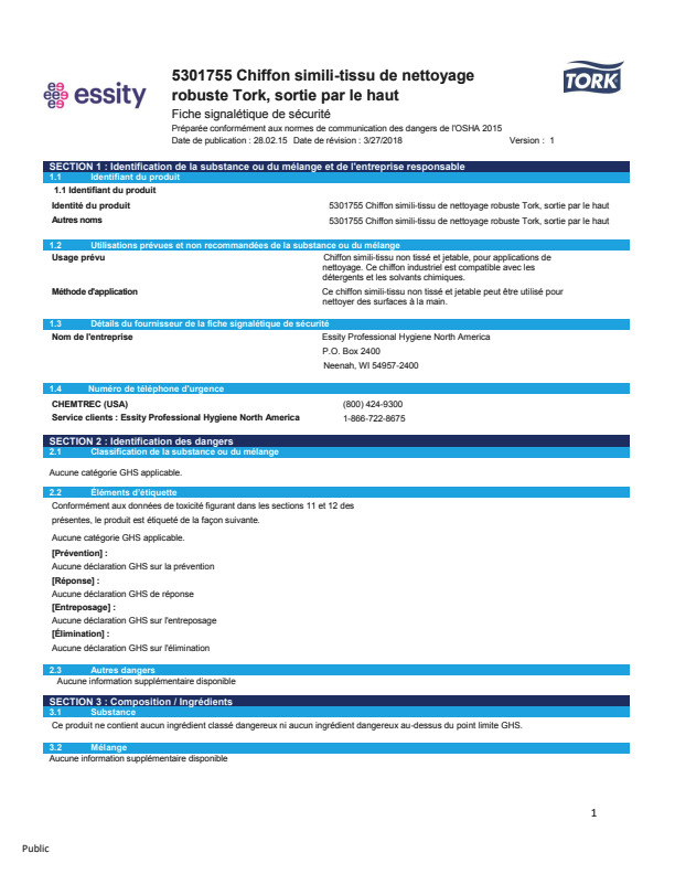 Safety Data Sheet