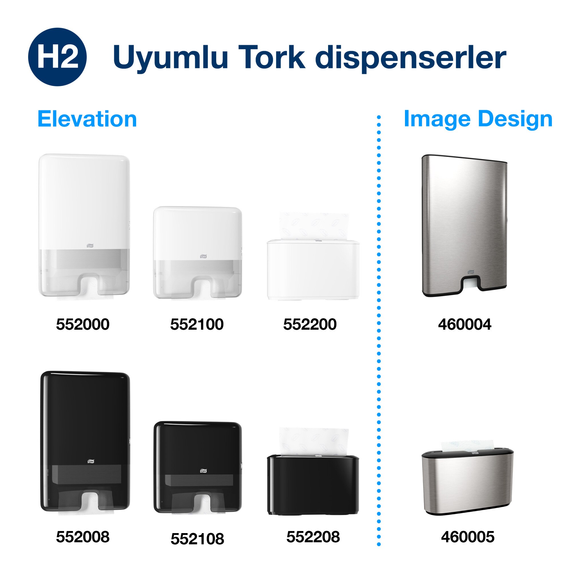 Tork Xpress® Z Katlı Havlular Beyaz H2