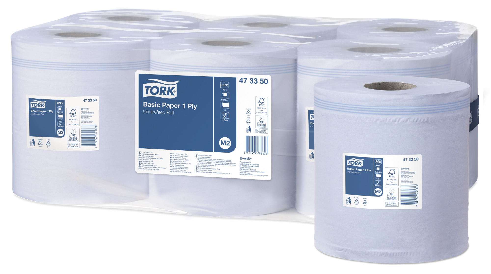 Tork Papier Basic 1 pli