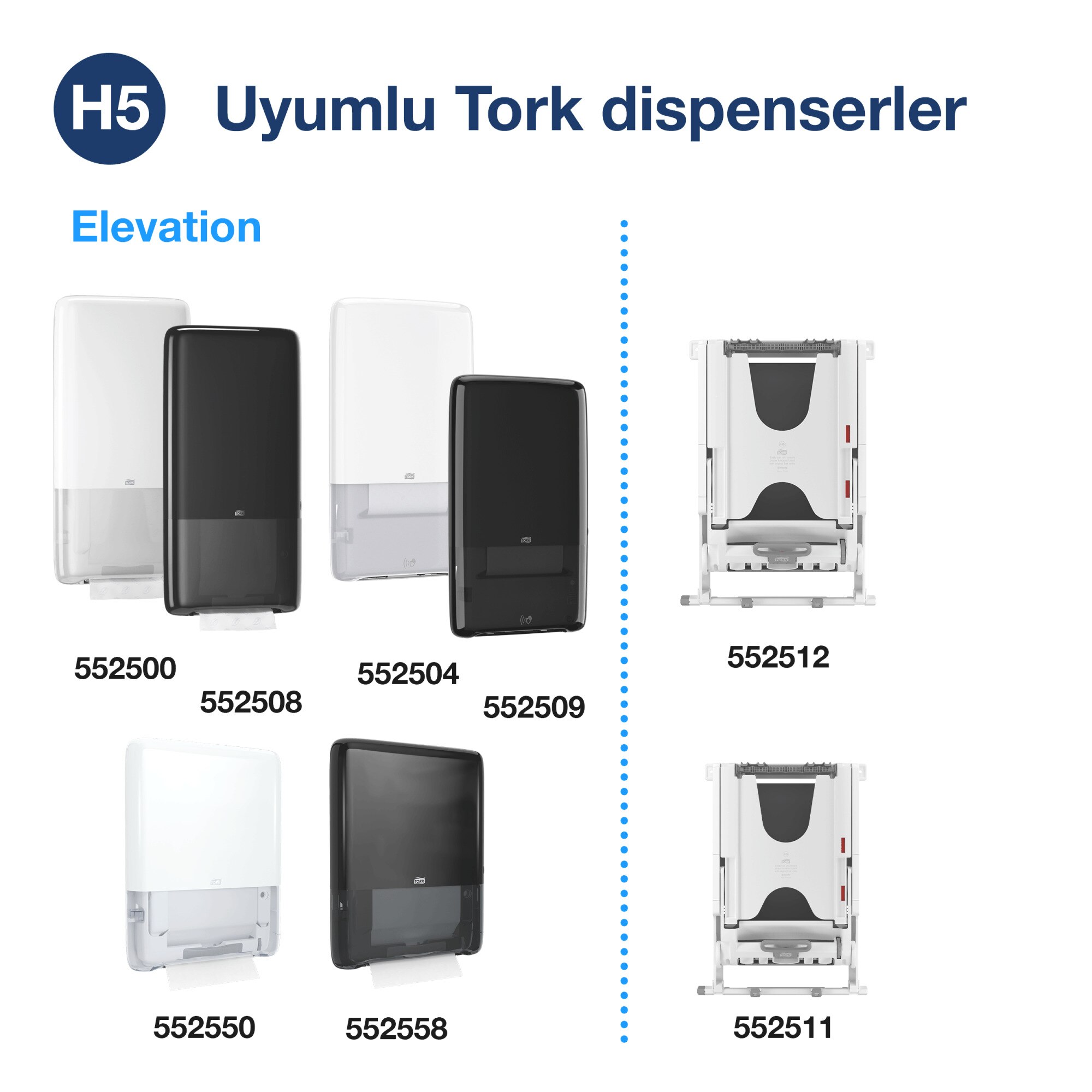 Tork PeakServe® Sürekli Havlu Kağıt Beyaz H5