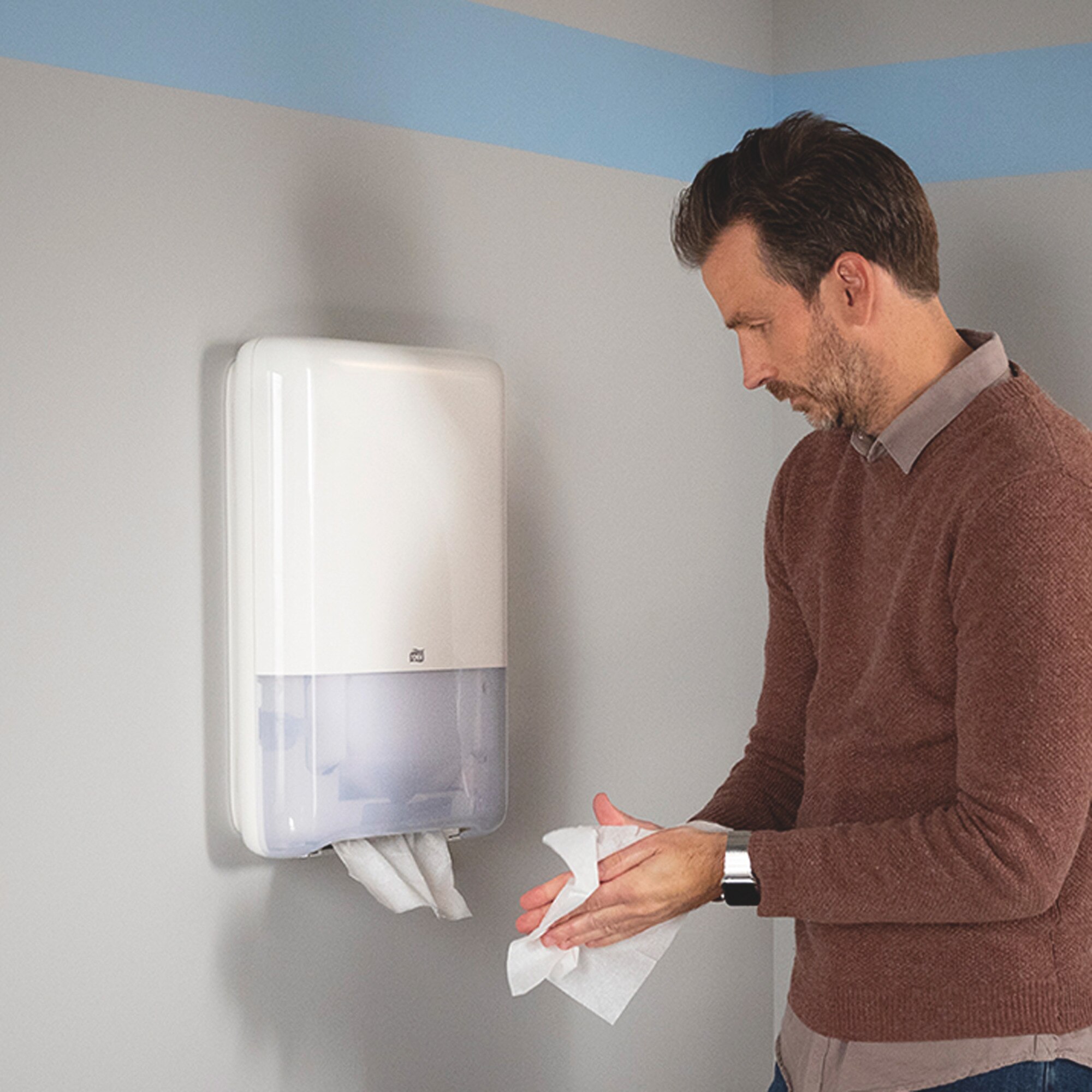 Tork PeakServe® Mini Continuous™ Paper Hand Towel Dispenser White H5