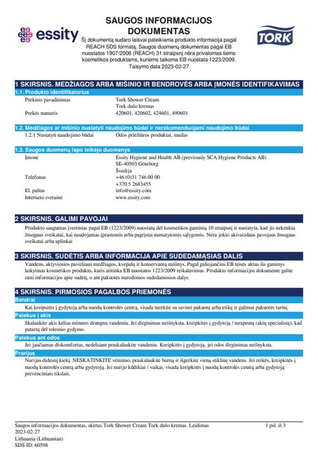 Safety Data Sheet