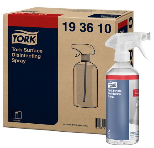 Tork Spray Nettoyant Désinfectant pour Surfaces