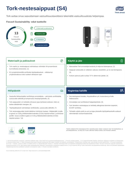 Vastuullisuustietosivu