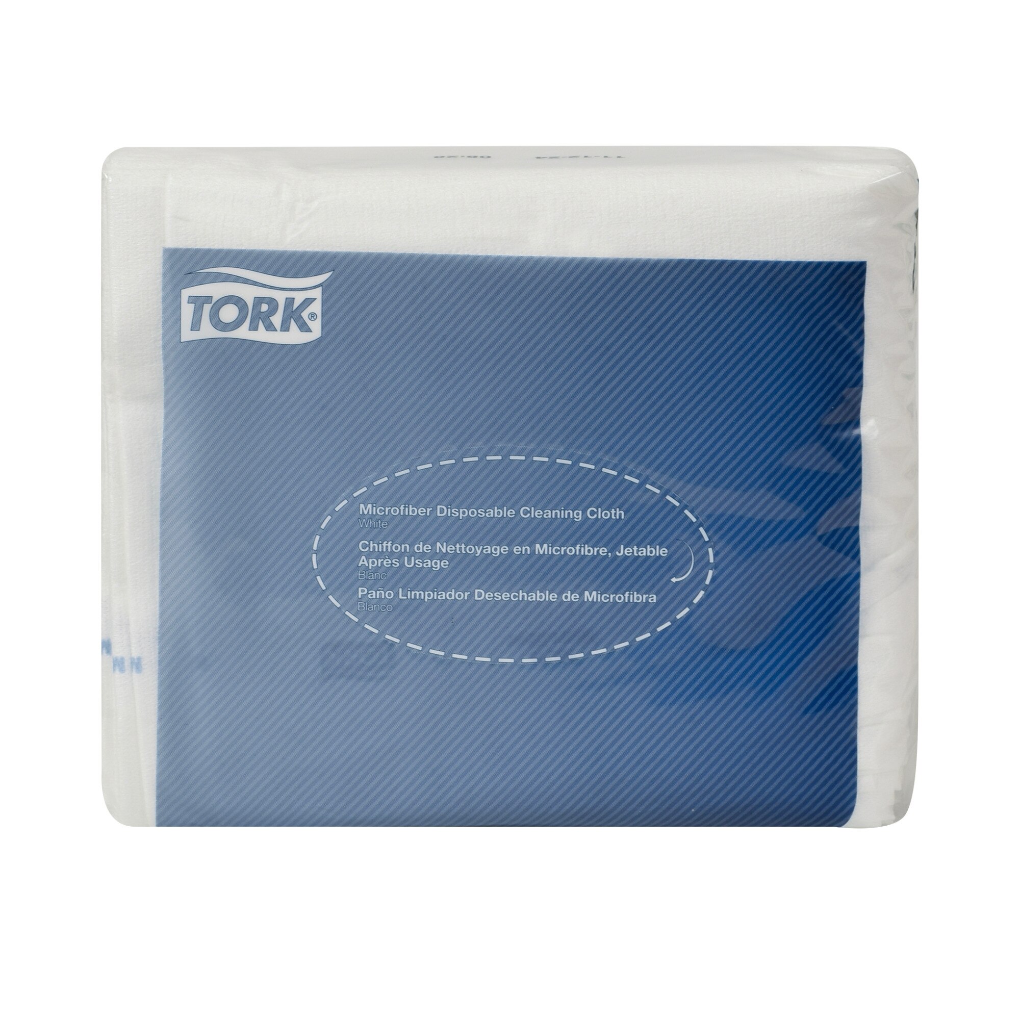 T00108 xx__gg Microfiber Wiping Cloths T00108 Box of 150 Navy 15.5