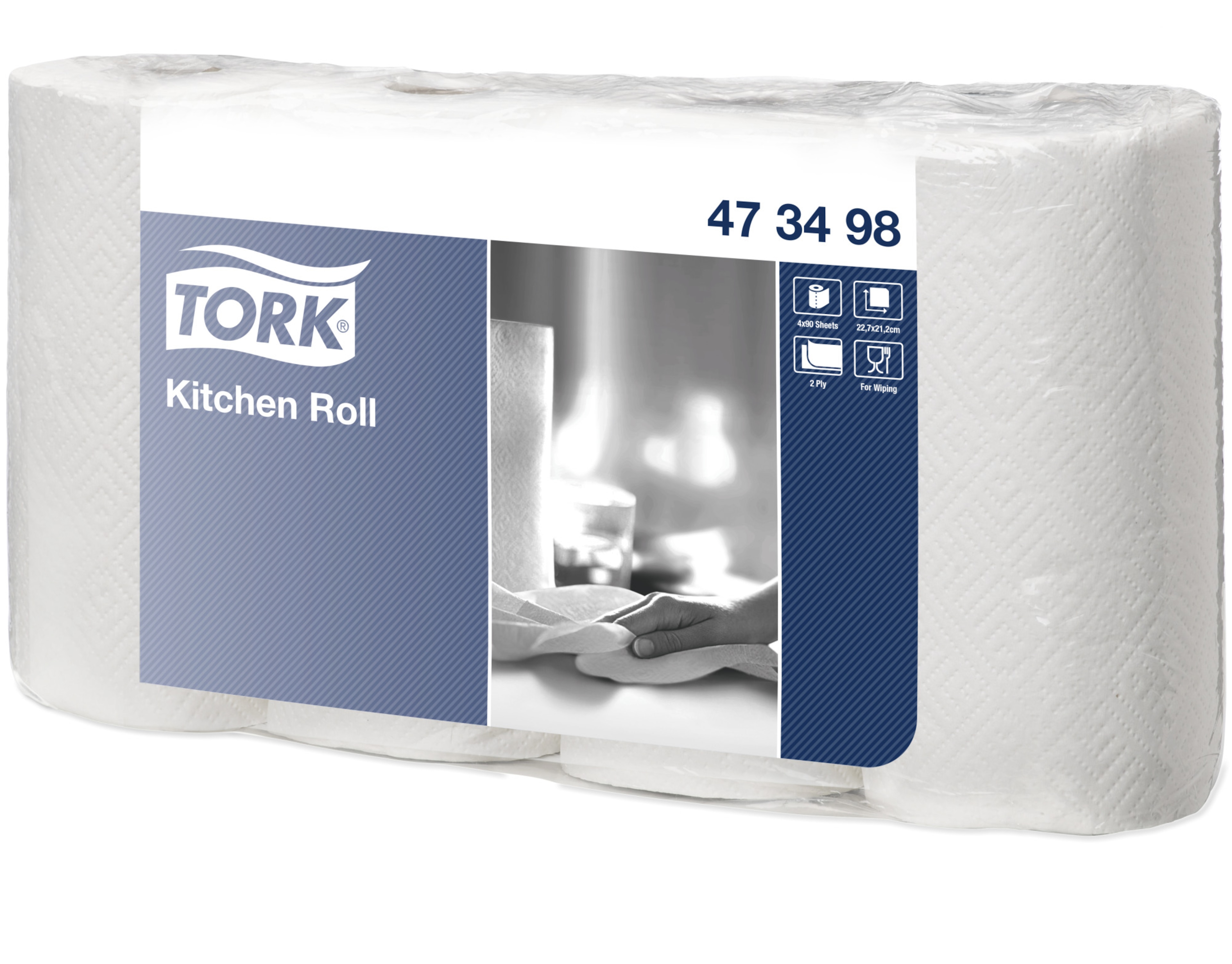Tork-talouspaperi, valkoinen