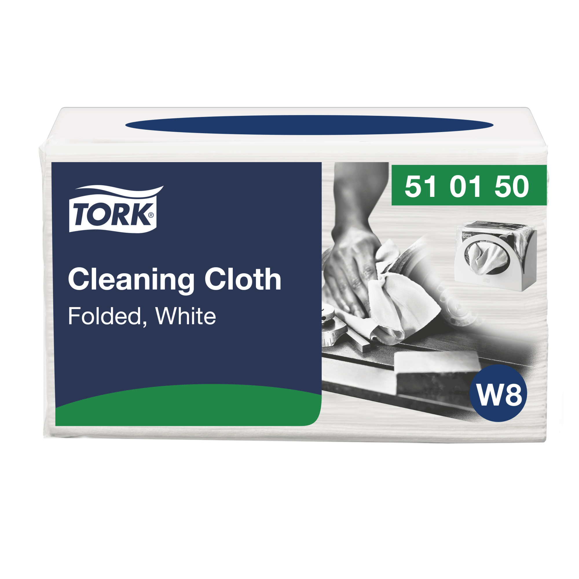 Tork Cleaning Cloth White W8