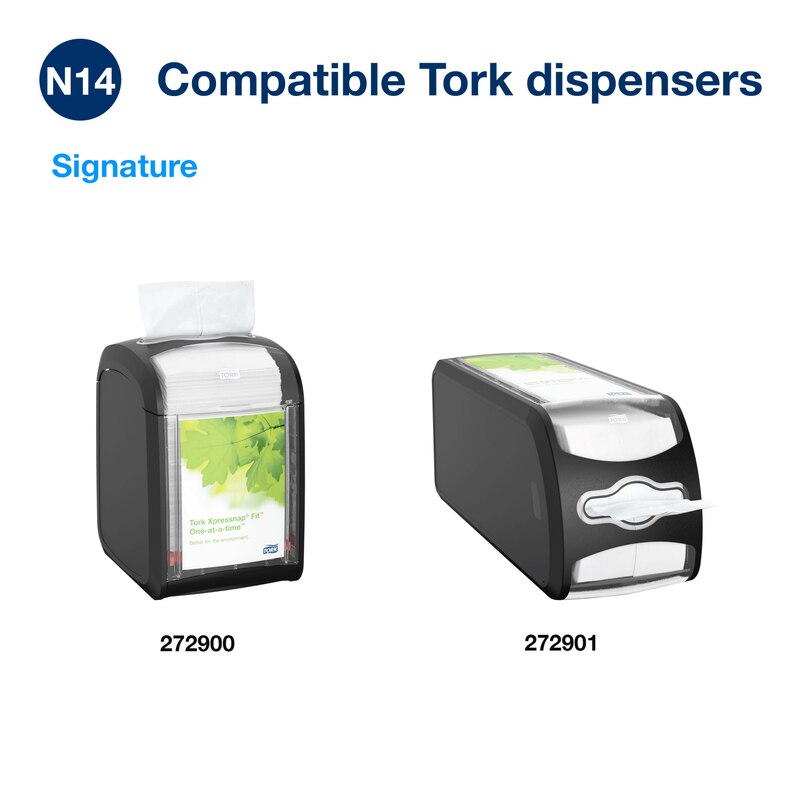 Servet Tork N14 Xpressnap Fit Advanced multifold 2-laags 213x165mm 720 vel wit 15830