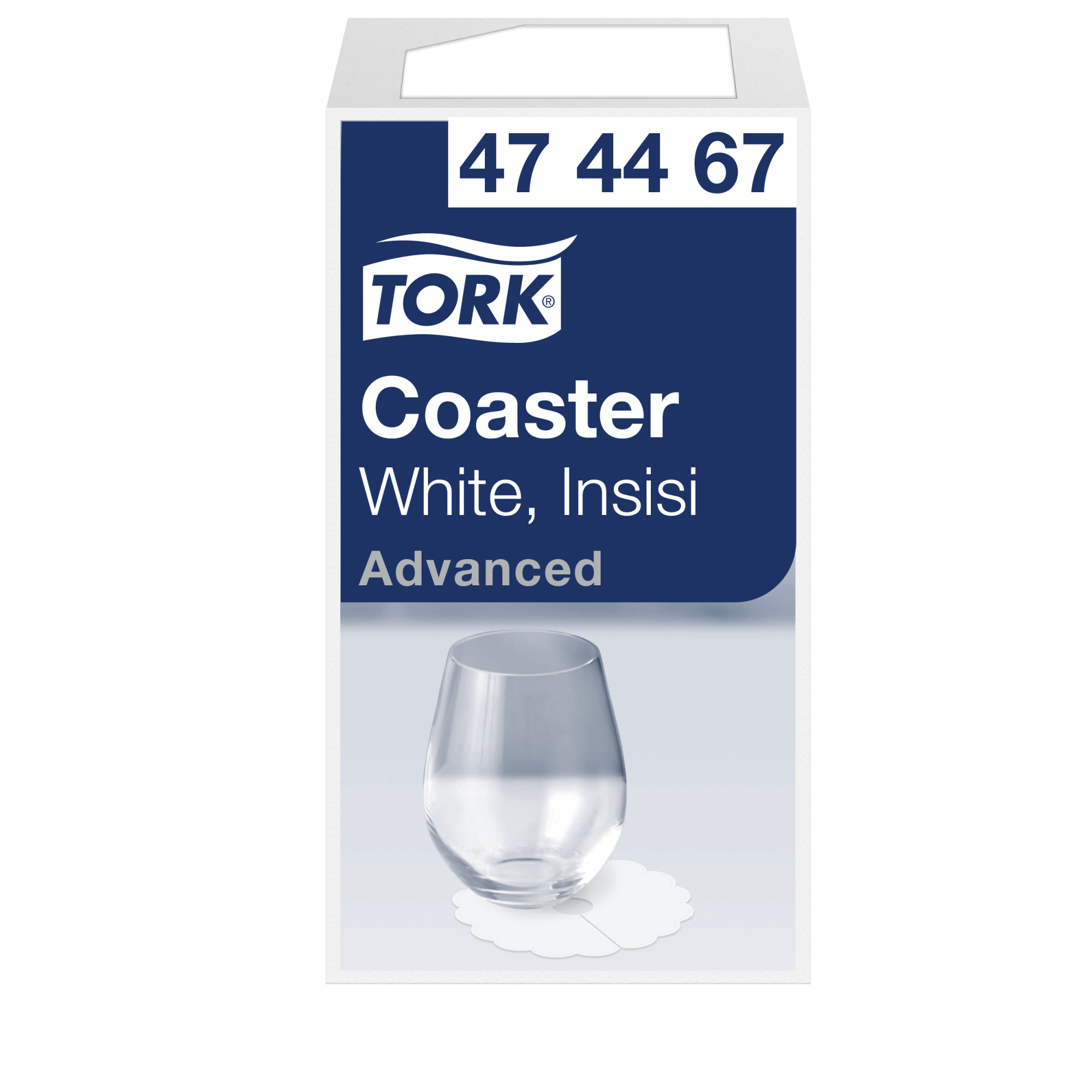 Tork Onderzetter Wit met Incisie