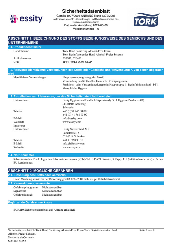 Safety Data Sheet