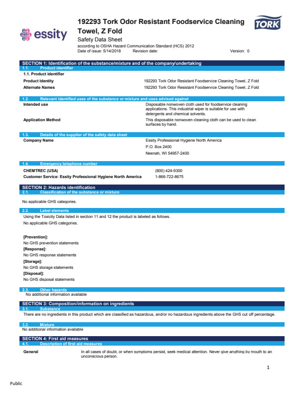 Safety Data Sheet