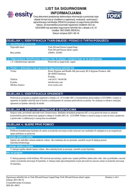 Safety Data Sheet
