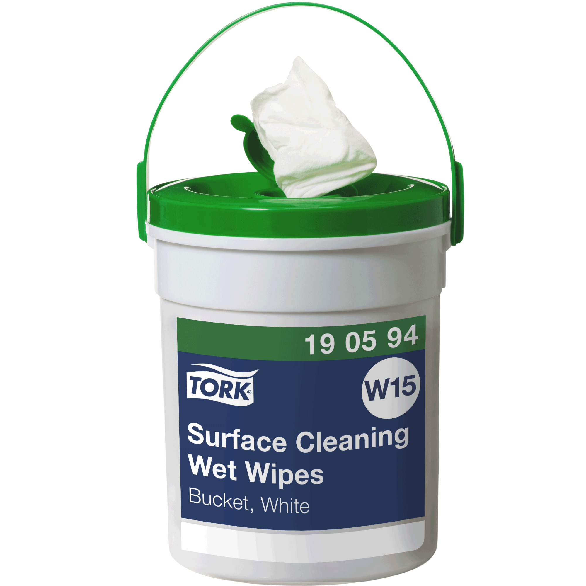Tork Surface Cleaning Wet Wipe Bucket White W15
