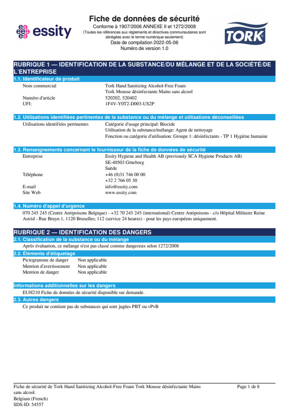 Safety Data Sheet
