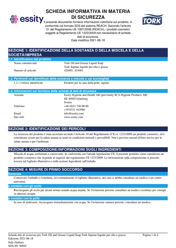 Safety Data Sheet