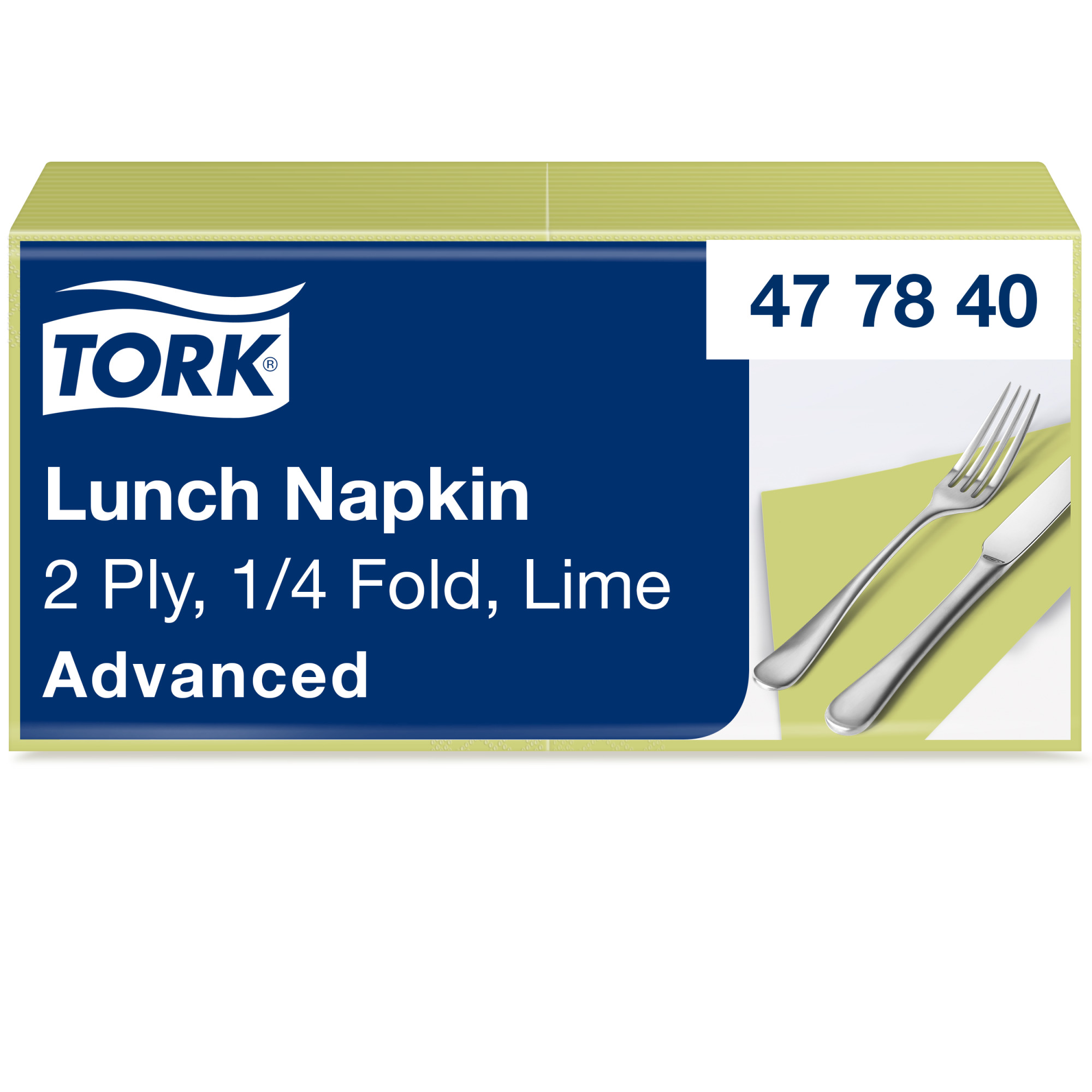 Tork lime Lunch szalvéta