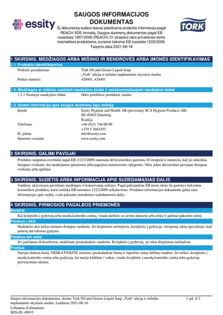 Safety Data Sheet