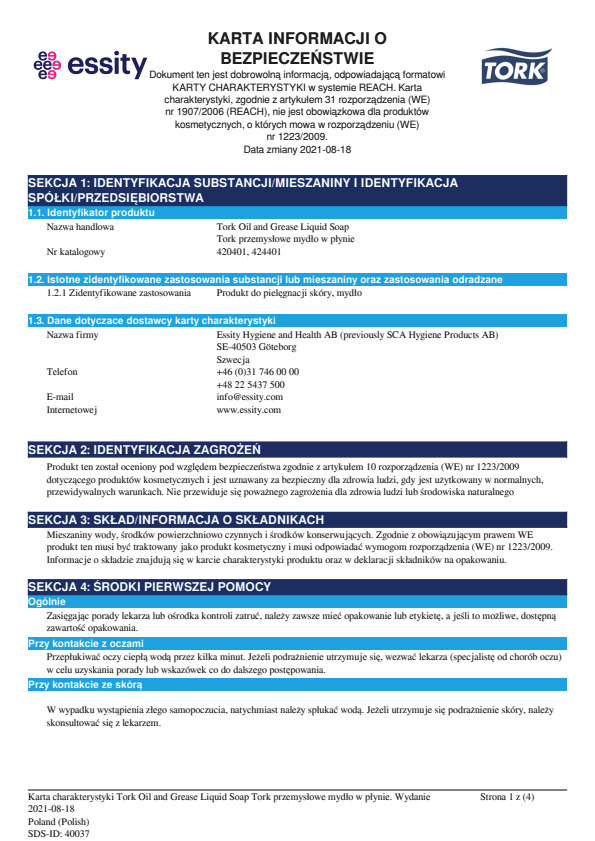 Safety Data Sheet