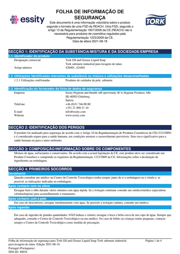 Safety Data Sheet