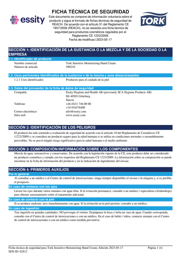 Safety Data Sheet