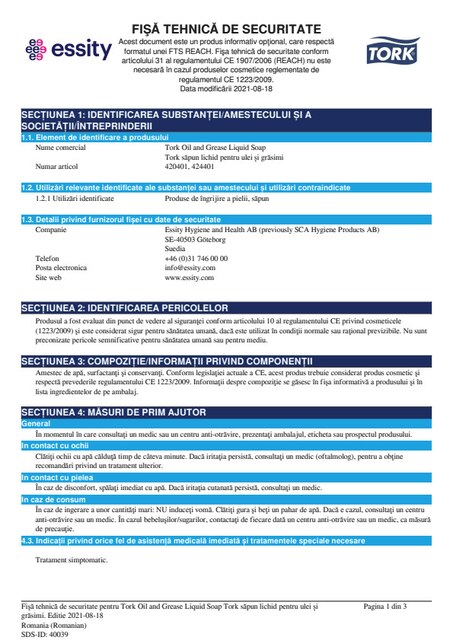 Safety Data Sheet