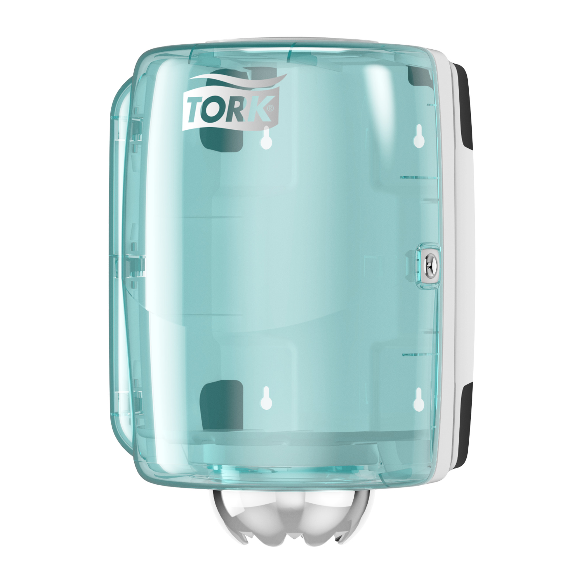 Tork Centerfeed Dispenser Wit en Turquoise M2