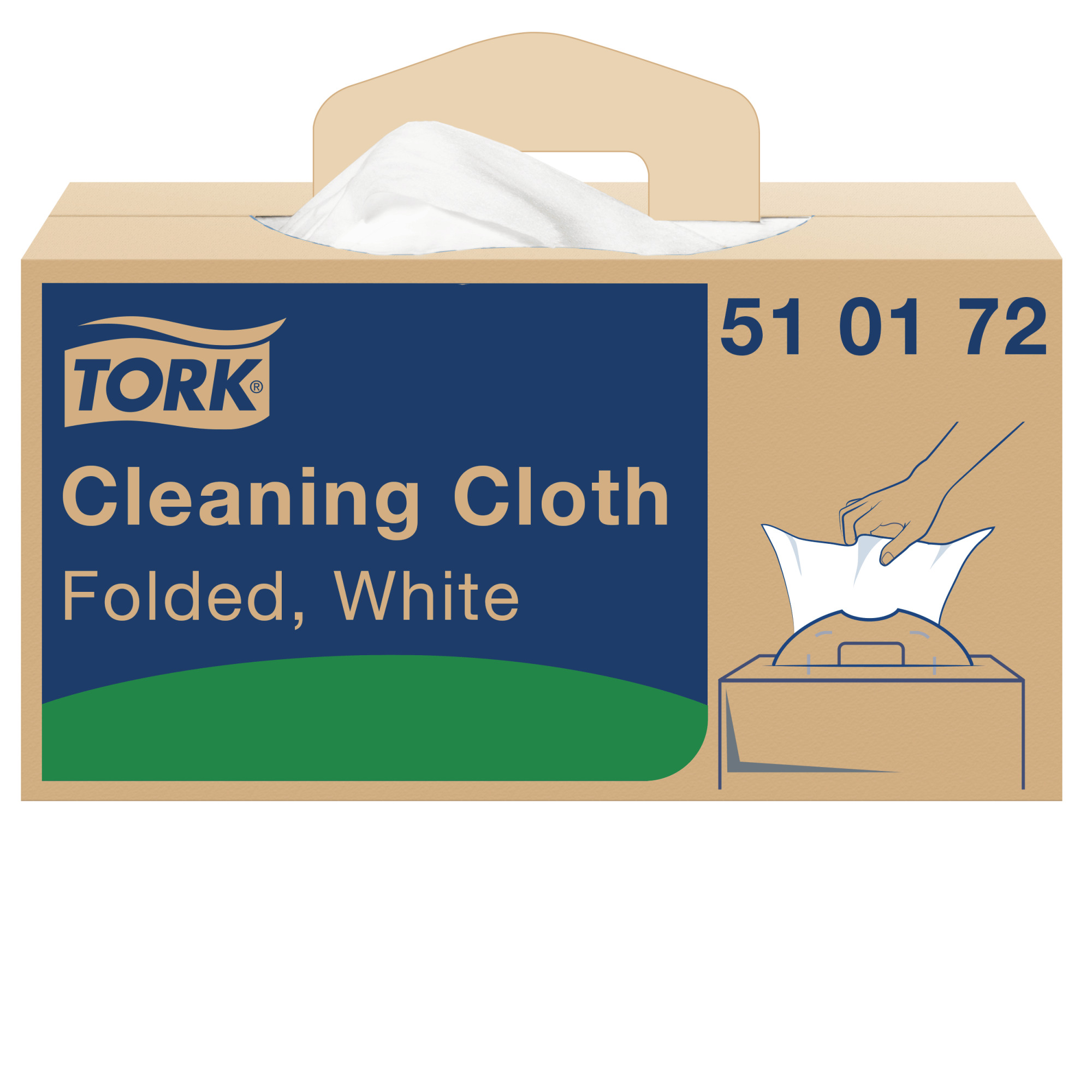 Tork Multipurpose Cleaning Cloth White W7