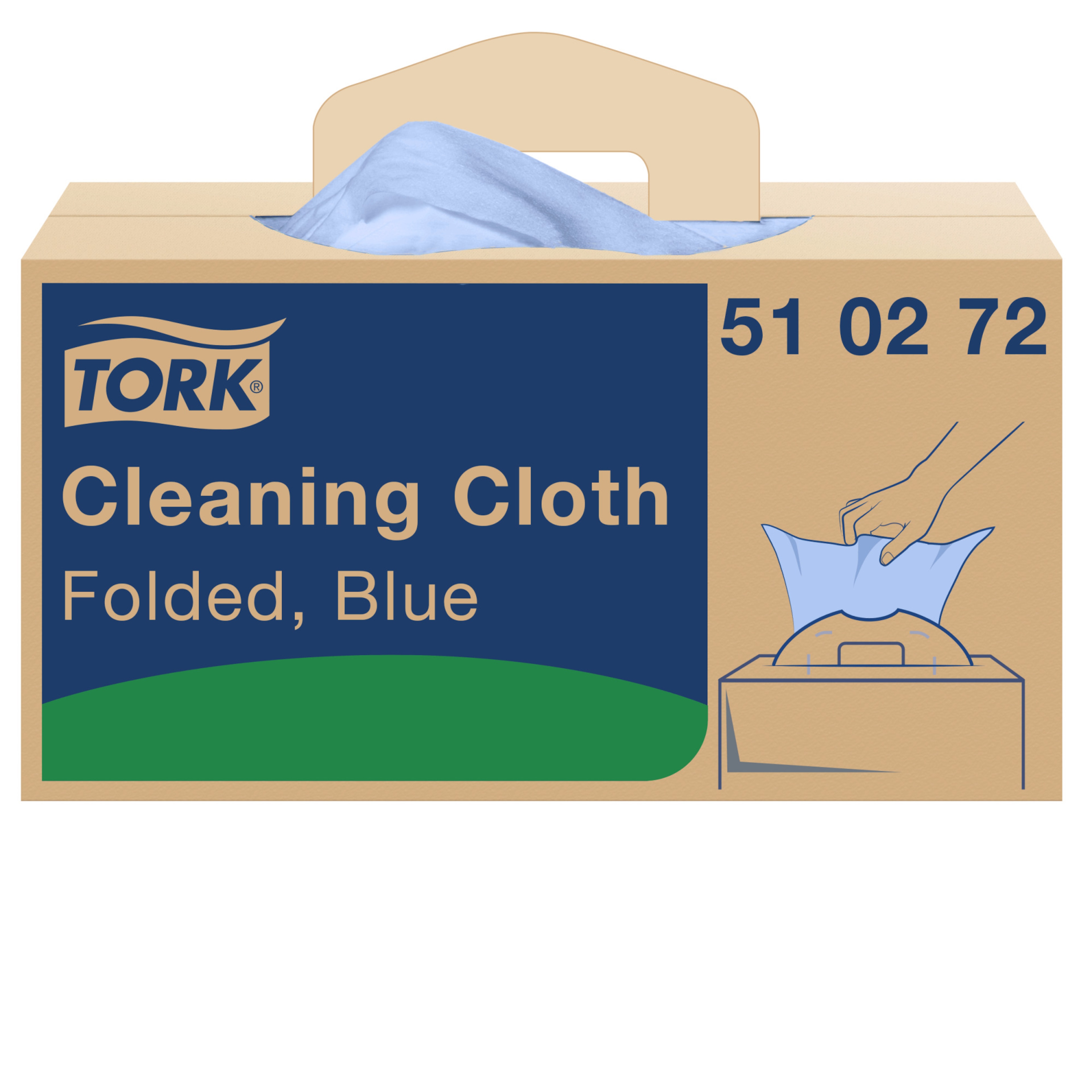 Tork Multipurpose Cleaning Cloth Blue W7