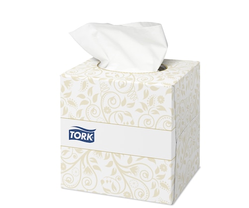 Tork Mouchoirs Boîte cube extra doux Premium