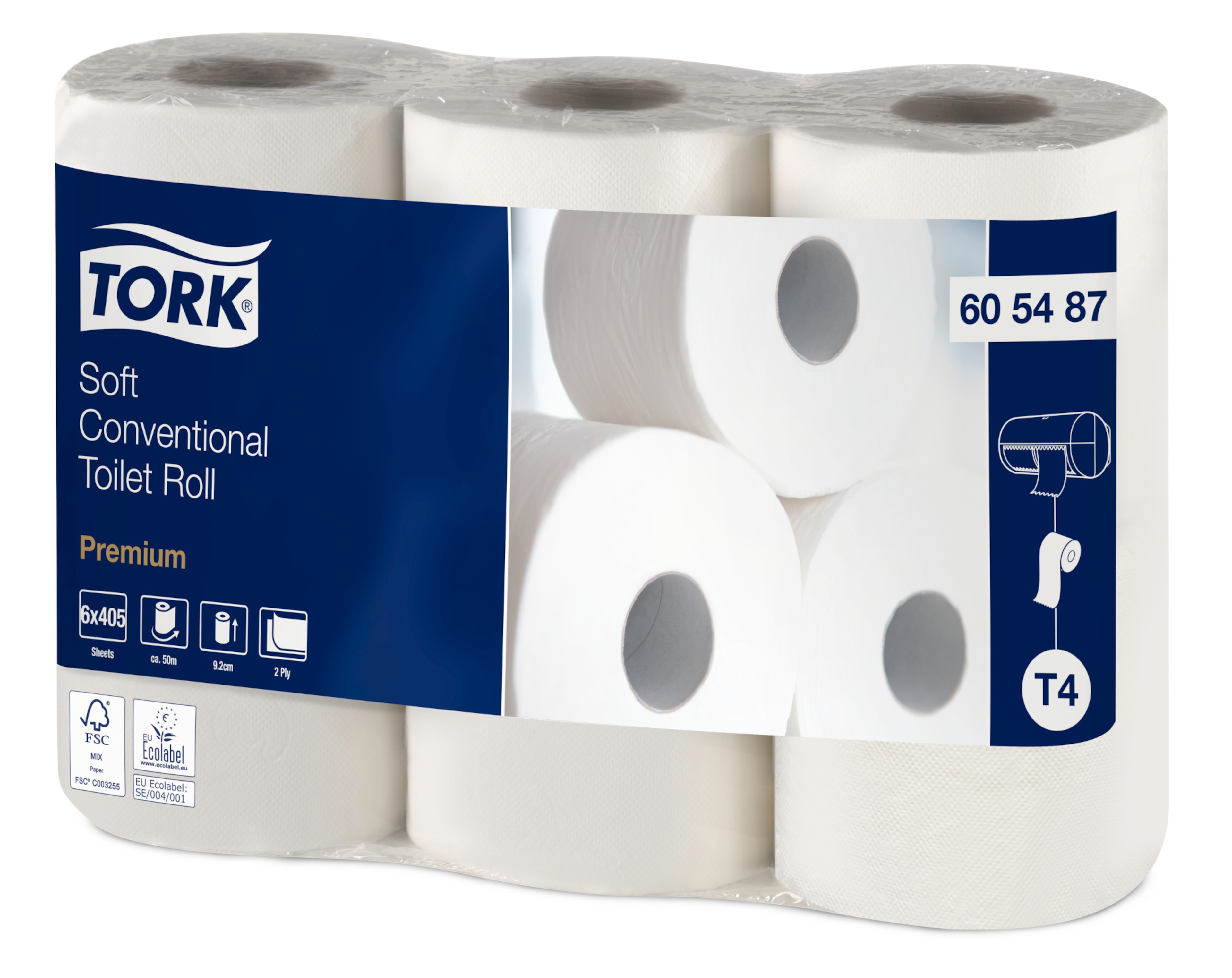 Tork Papel Higiénico Convencional Soft – 2 Folhas