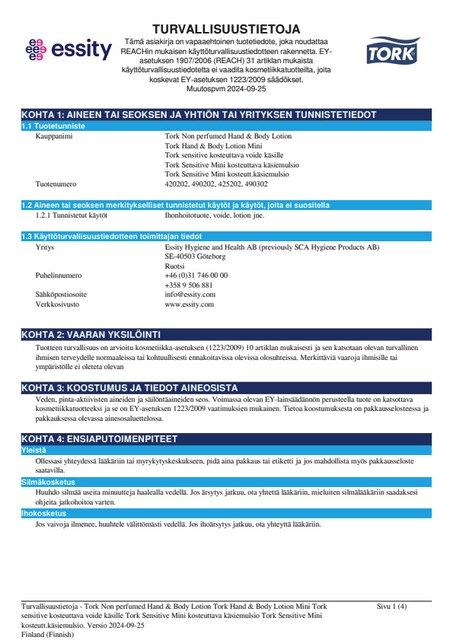 Safety Data Sheet