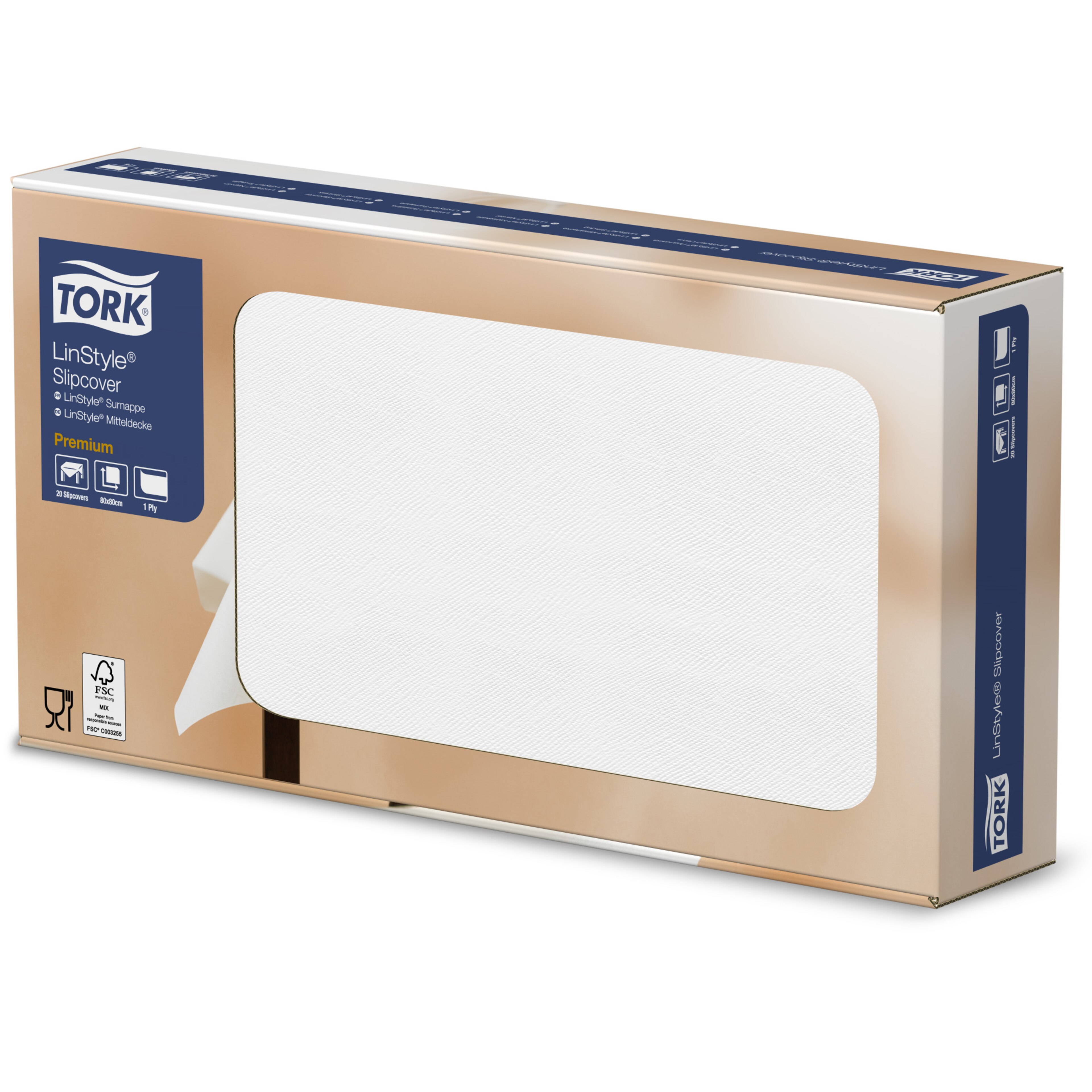 Tork LinStyle® Surnappe blanc