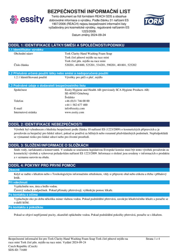 Safety Data Sheet