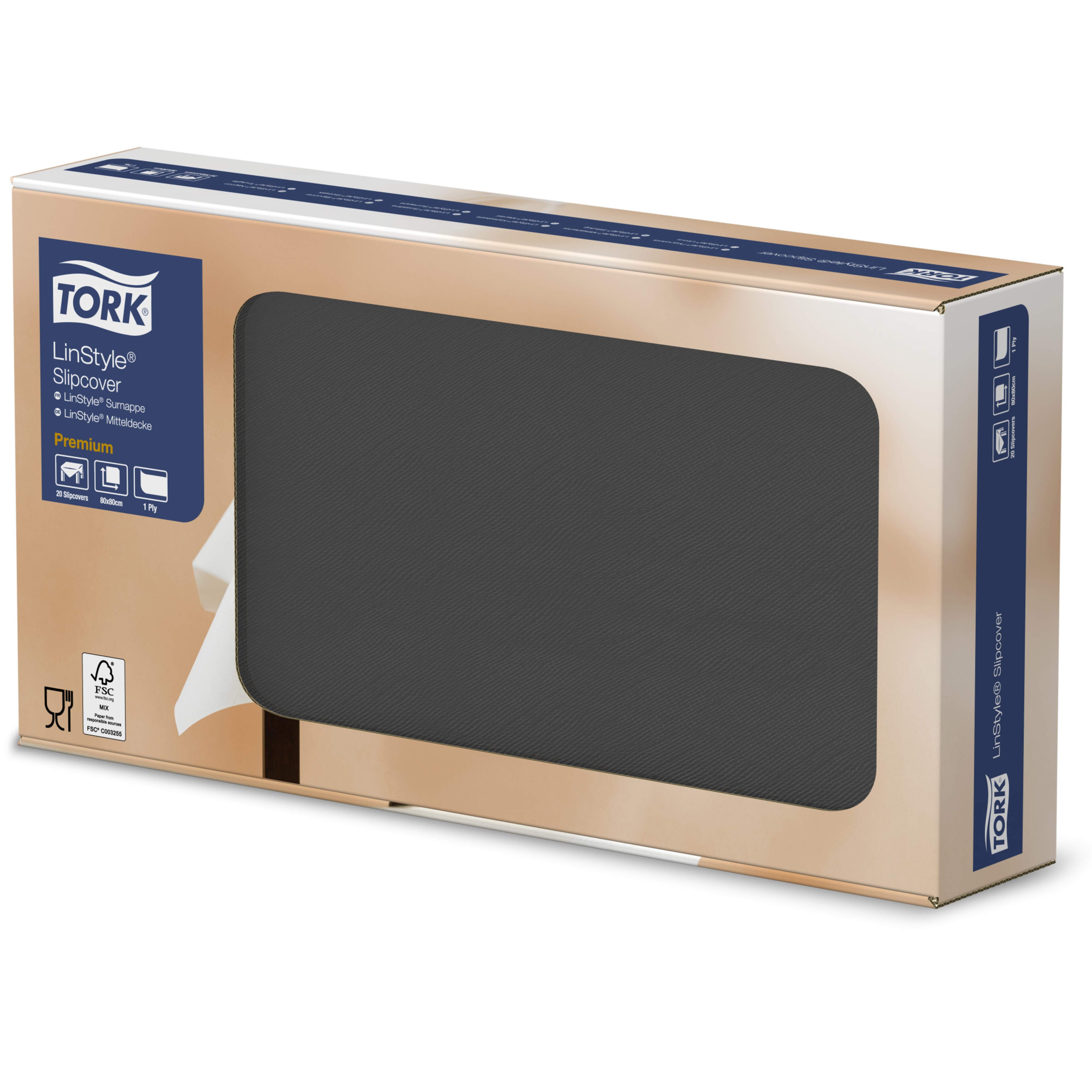 Tork LinStyle® Surnappe noir