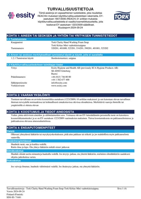 Safety Data Sheet