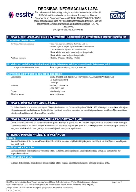 Safety Data Sheet