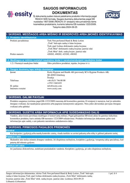 Safety Data Sheet