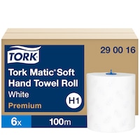 Tork Matic® Soft Premium kätekuivatuspaberi rull