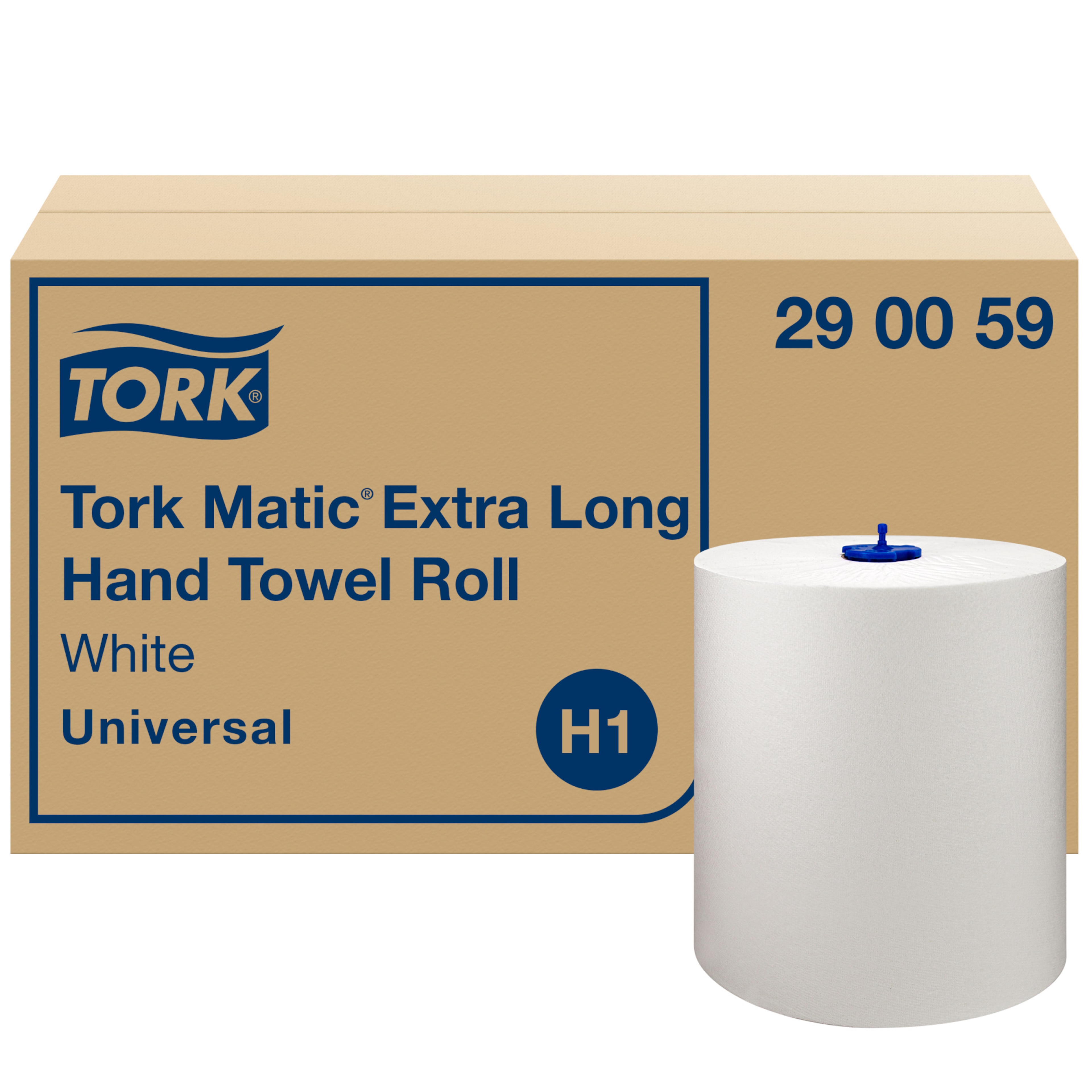 Tork Matic® Extra Long valged paberkäterätikud H1