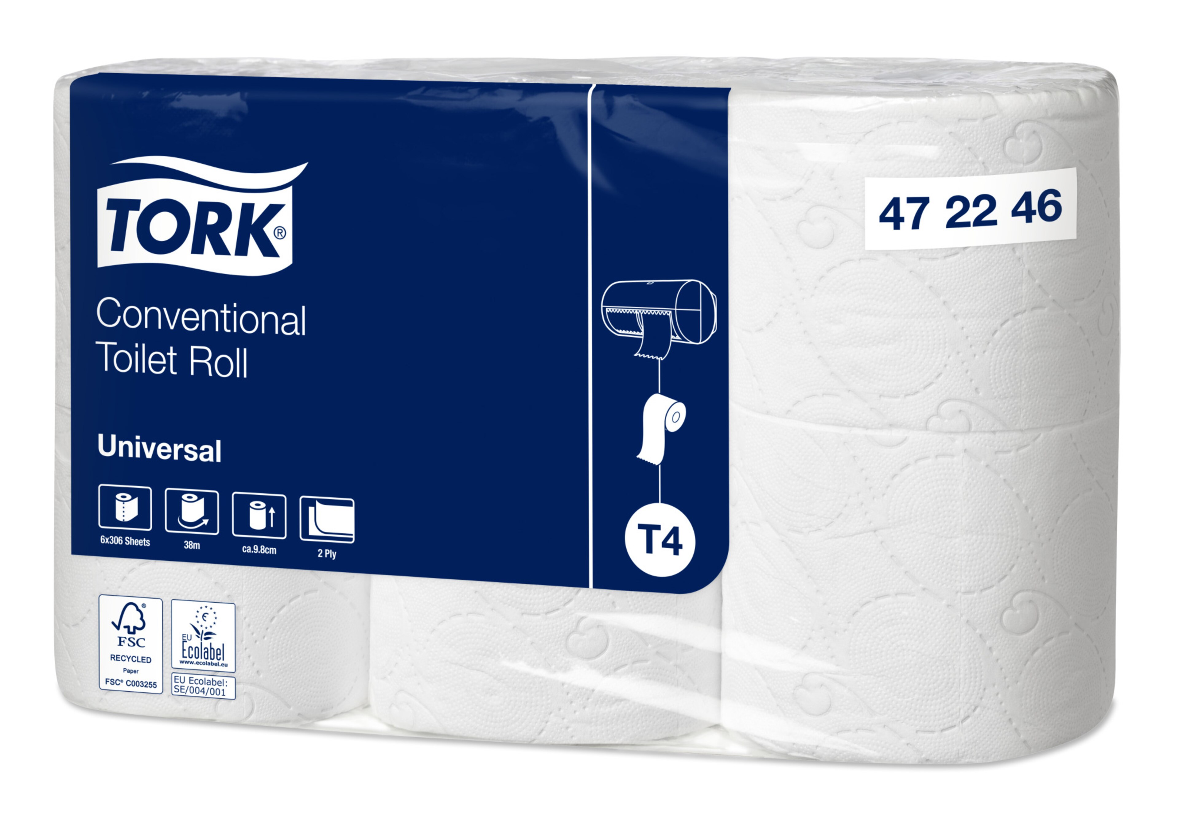 Tork Universal wc-paperi, 2-kerroksinen