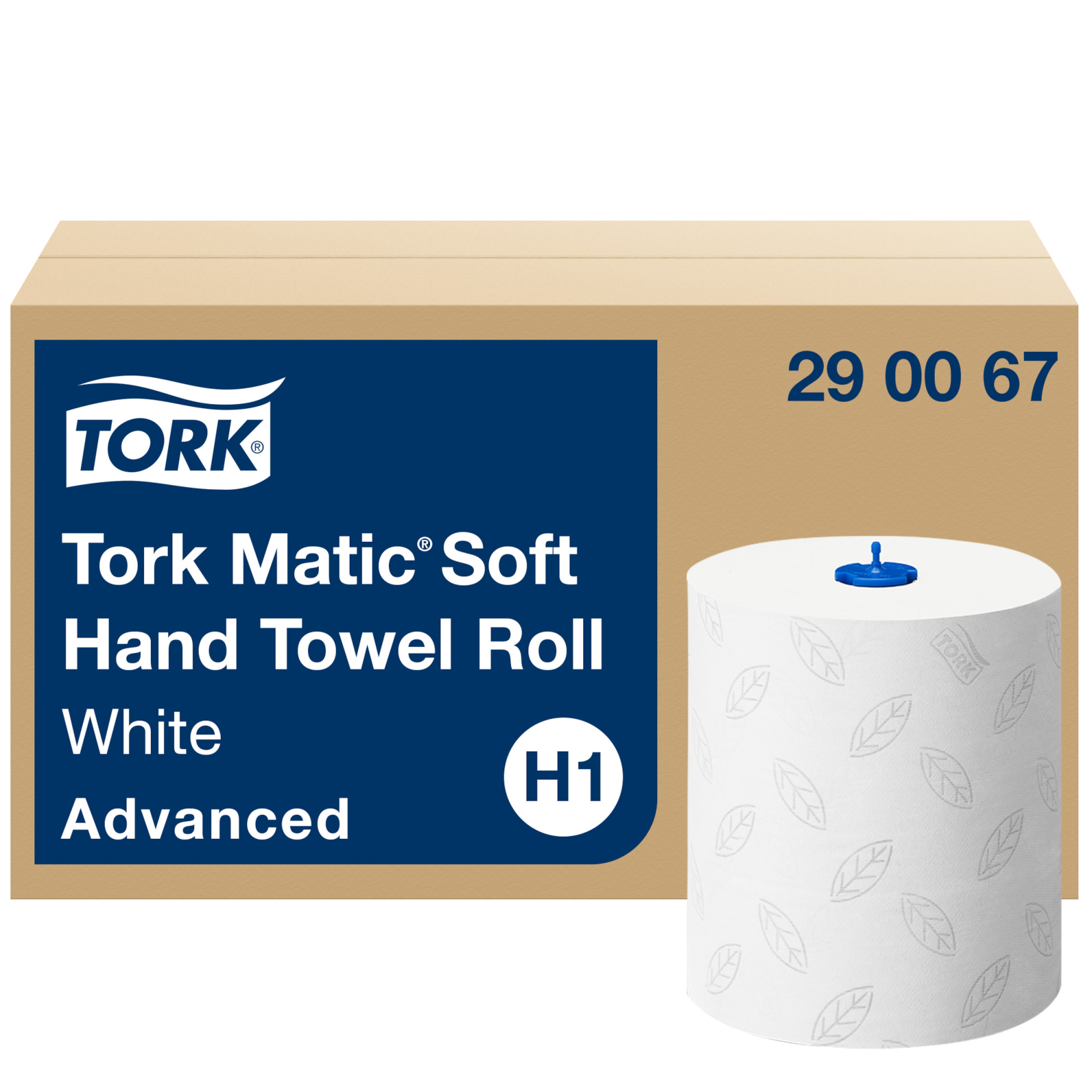 Tork Matic® Soft halli lehemustriga valged paberkäterätikud H1