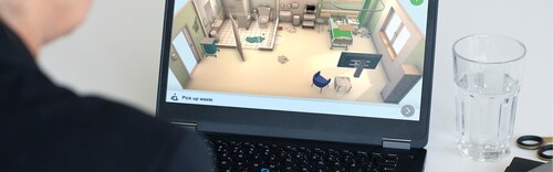 Školení Tork Interactive Clean Hospital Training