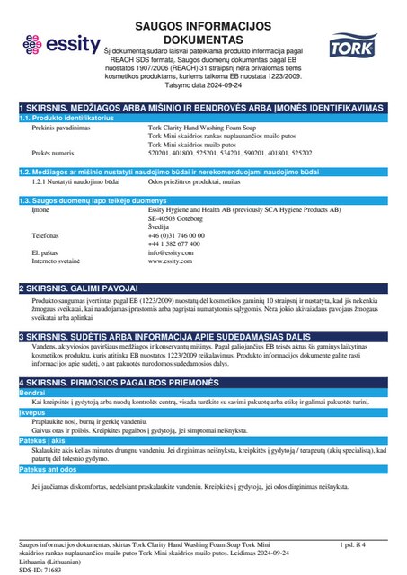 Safety Data Sheet