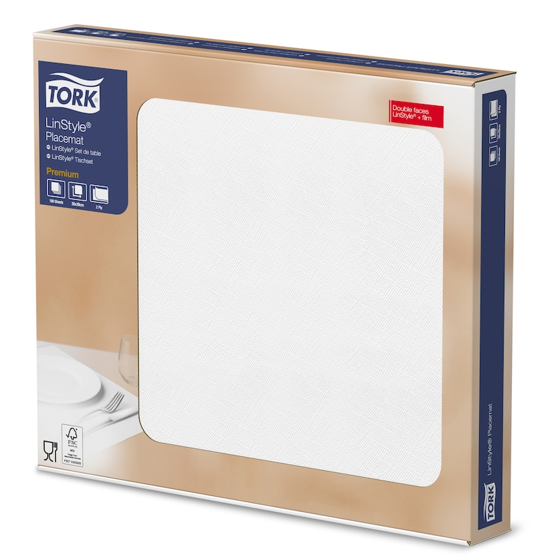 Tork Premium LinStyle® Placemat White