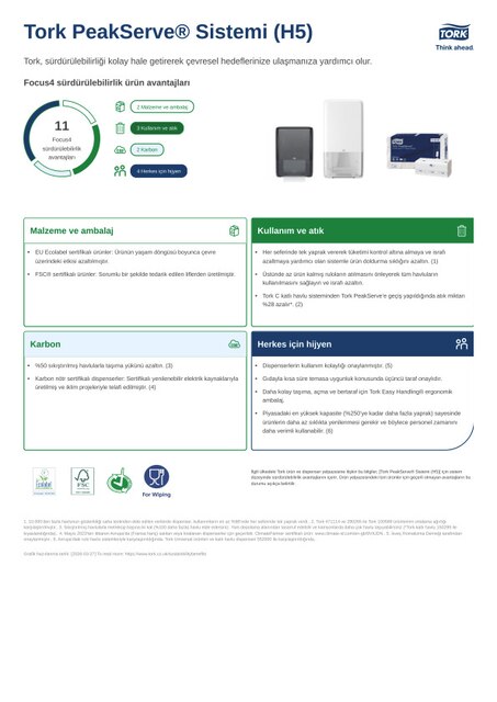 Sürdürülebilirlik Ürün Formu